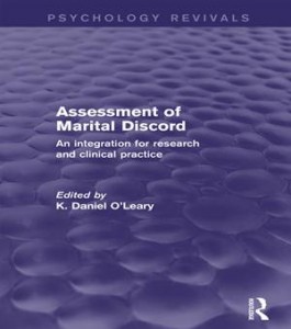 Baixar Assessment of marital discord (psychology pdf, epub, eBook