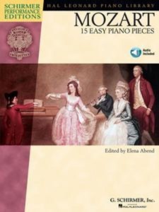 Baixar Mozart – 15 easy piano pieces (songbook) pdf, epub, eBook
