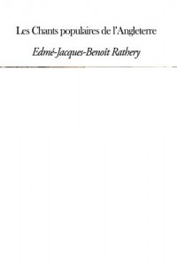 Baixar Chants populaires de langleterre, les pdf, epub, eBook