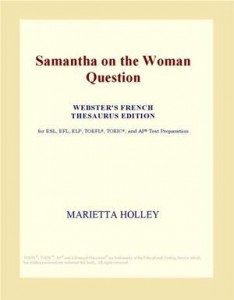 Baixar Samantha on the woman question (webster’s french pdf, epub, eBook