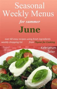 Baixar Seasonal weekly menus for summer: june pdf, epub, eBook