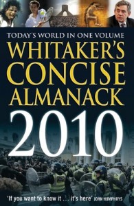 Baixar Whitakers concise almanack 2010 pdf, epub, eBook