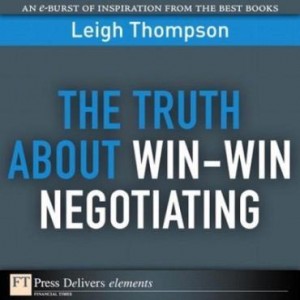 Baixar The Truth about Win-Win Negotiating pdf, epub, eBook