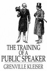 Baixar The Training of a Public Speaker pdf, epub, eBook