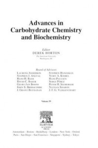 Baixar Advances in Carbohydrate Chemistry and Biochemistry pdf, epub, eBook
