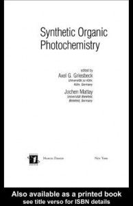 Baixar Synthetic Organic Photochemistry pdf, epub, eBook