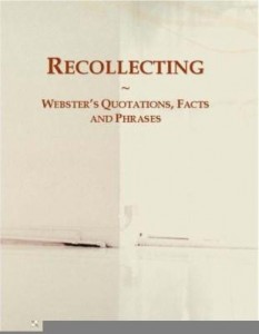 Baixar Recollecting: Webster¿s Quotations, Facts and Phrases pdf, epub, eBook
