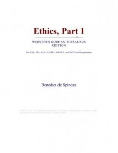 Baixar Ethics, Part 1 (Webster's Korean Thesaurus Edition) pdf, epub, eBook