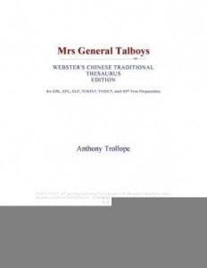 Baixar Mrs General Talboys (Webster's Chinese Traditional Thesaurus Edition) pdf, epub, eBook