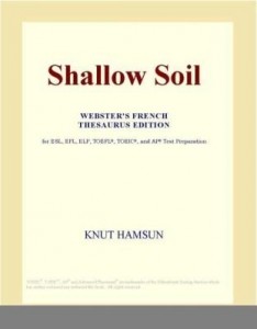 Baixar Shallow Soil (Webster's French Thesaurus Edition) pdf, epub, eBook