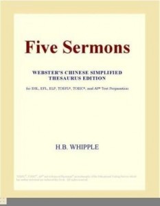 Baixar Five Sermons (Webster's Chinese Simplified Thesaurus Edition) pdf, epub, eBook