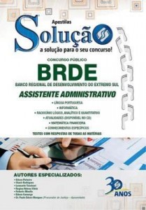 Baixar Apostila Digital BRDE – Assistente Administrativo 2015 pdf, epub, eBook