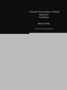 Baixar E-Study Guide for: Financial Accounting: A Global Approach: Business, Finance pdf, epub, eBook