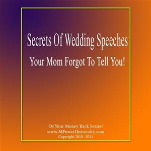 Baixar Secrets of wedding speeches your mom forgot to pdf, epub, eBook