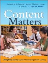 Baixar Content Matters: A Disciplinary Literacy Approach To Improving Student Learning pdf, epub, eBook