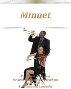Baixar Minuet pure sheet music duet for guitar and pdf, epub, eBook