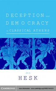 Baixar Deception and democracy in classical athens pdf, epub, eBook