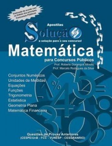 Baixar Apostila Digital Matemática para Concurso Público – Teórico e Exercícios Resolvidos pdf, epub, eBook