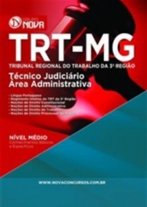 Baixar Apostila Técnico Judiciário ? Área Administrativo – TRT – MG pdf, epub, eBook