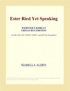 Baixar Ester ried yet speaking (webster’s korean pdf, epub, eBook