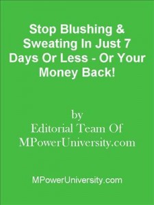 Baixar Stop blushing & sweating in just 7 days or less pdf, epub, eBook