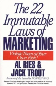 Baixar The 22 Immutable Laws of Marketing pdf, epub, eBook