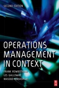 Baixar Operations Management in Context pdf, epub, eBook