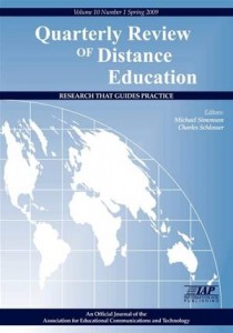 Baixar Quarterly review of distance education vol. 10 pdf, epub, eBook