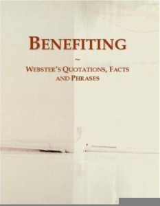 Baixar Benefiting: Webster¿s Quotations, Facts and Phrases pdf, epub, eBook
