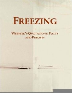 Baixar Freezing: Webster¿s Quotations, Facts and Phrases pdf, epub, eBook