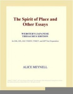 Baixar The Spirit of Place and Other Essays (Webster's Japanese Thesaurus Edition) pdf, epub, eBook
