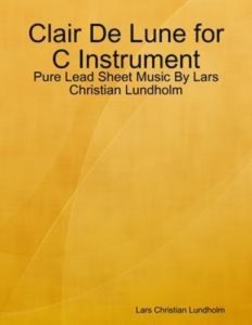 Baixar Clair de lune for c instrument – pure lead sheet pdf, epub, eBook