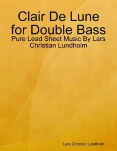 Baixar Clair de lune for double bass – pure lead sheet pdf, epub, eBook