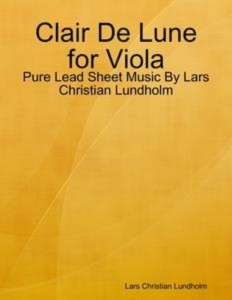 Baixar Clair de lune for viola – pure lead sheet music pdf, epub, eBook