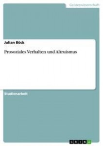 Baixar Prosoziales verhalten und altruismus pdf, epub, eBook