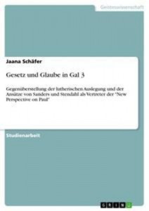 Baixar Gesetz und glaube in gal 3 pdf, epub, eBook