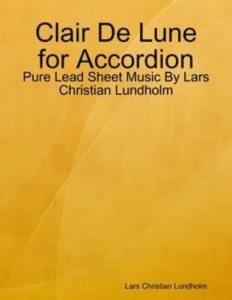 Baixar Clair de lune for accordion – pure lead sheet pdf, epub, eBook
