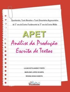Baixar APET – Análise da Produção Escrita de Textos pdf, epub, eBook