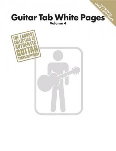 Baixar Guitar tab white pages – volume 4 (songbook) pdf, epub, eBook