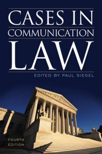 Baixar Cases in communication law pdf, epub, eBook