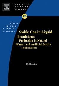 Baixar Stable Gas In Liquid Emulsions: Production In Natural Waters And Artificial Media, Volume 40 pdf, epub, eBook