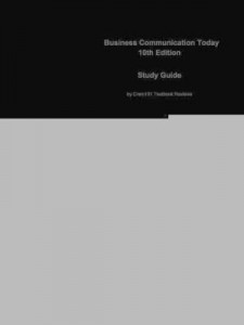Baixar e-Study Guide for: Business Communication Today by Courtland L. Bovee, ISBN 9780138155391 pdf, epub, eBook