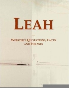 Baixar Leah: Webster¿s Quotations, Facts and Phrases pdf, epub, eBook