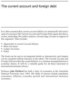 Baixar Current Account and Foreign Debt pdf, epub, eBook