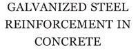 Baixar Galvanized Steel Reinforcement In Concrete pdf, epub, eBook