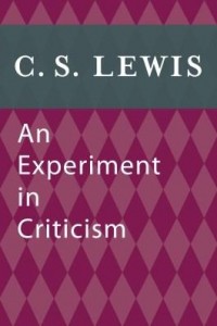 Baixar An Experiment in Criticism pdf, epub, eBook
