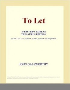 Baixar To Let (Webster's Korean Thesaurus Edition) pdf, epub, eBook