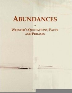 Baixar Abundances: Webster¿s Quotations, Facts and Phrases pdf, epub, eBook