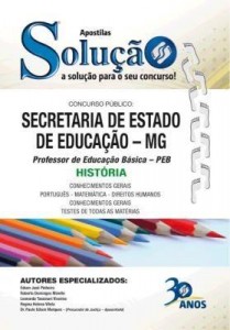 Baixar Apostila Digital PEB-MG – Secretaria de Edução do Estado – História pdf, epub, eBook