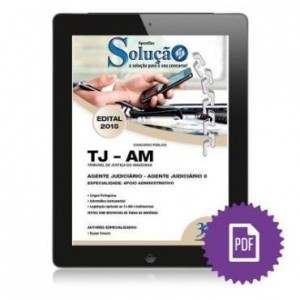 Baixar Apostila digital Tribunal de Justiça do Amazonas TJ-AM – Auxiliar Judiciário II – Agente Judiciário pdf, epub, eBook